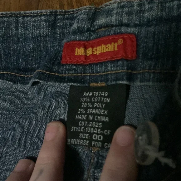 Y2K Blue Asphalt Low rise skinny jeans - Picture 3 of 3